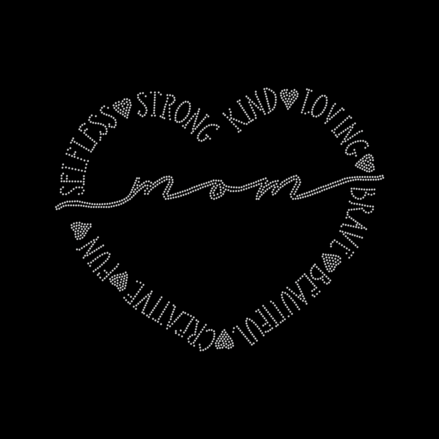 Custom Mother’s Day Rhinestone Shirt - Personalized Name Gift for Mom, Grandma, Nana - Sparkle Mother’s Day Tee, Bling Family Shirt