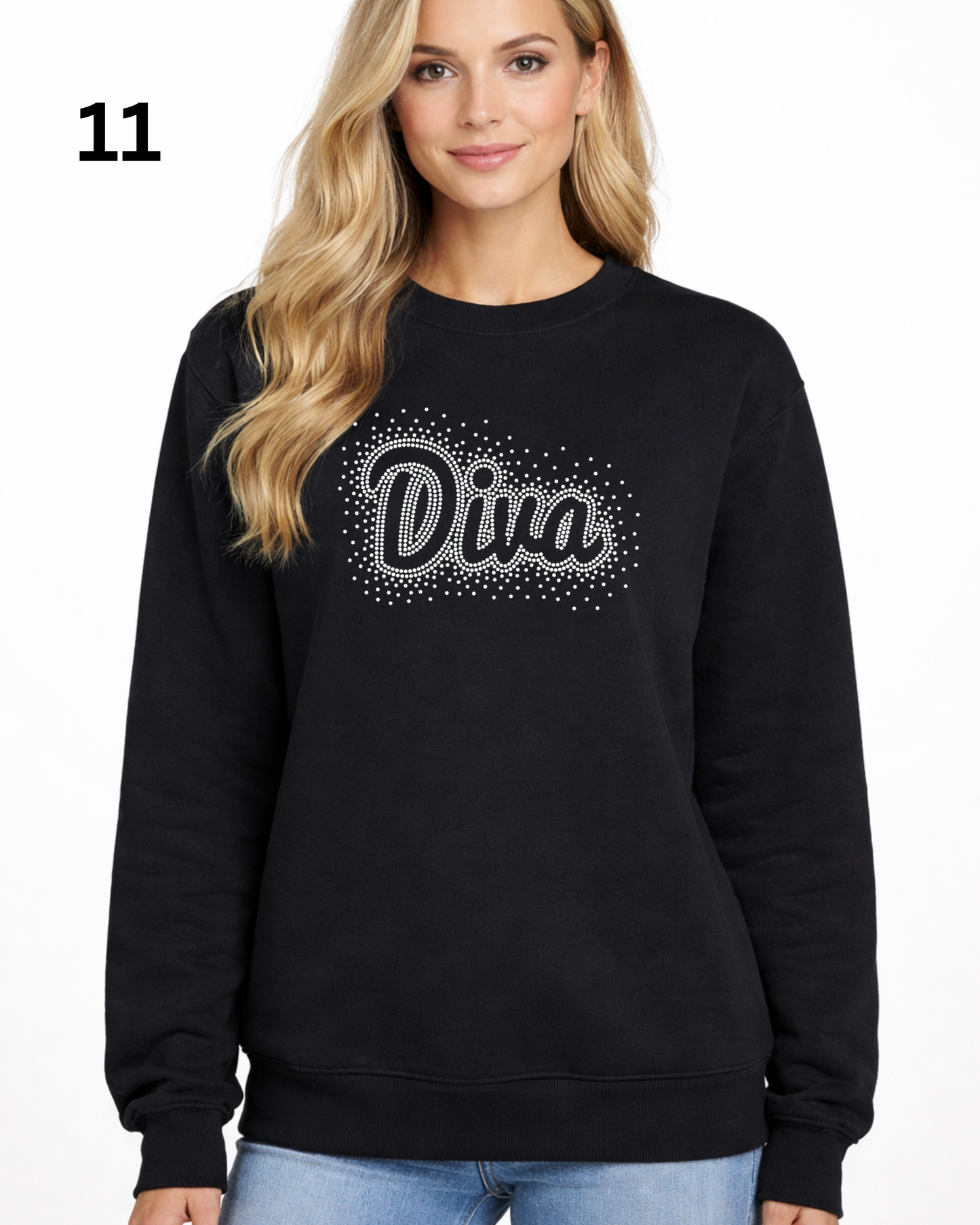 Cheer Mom Rhinestone Shirt – Sparkle Spirit Wear (Transfer or Black Apparel)