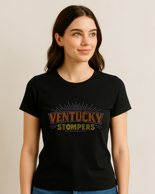 Ventucky Stompers Rhinestone Apparel (T-Shirt, Hoodie, Crop Top)